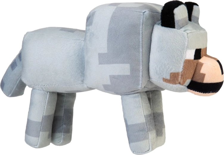 Minecraft pluchen wolf 28 cm