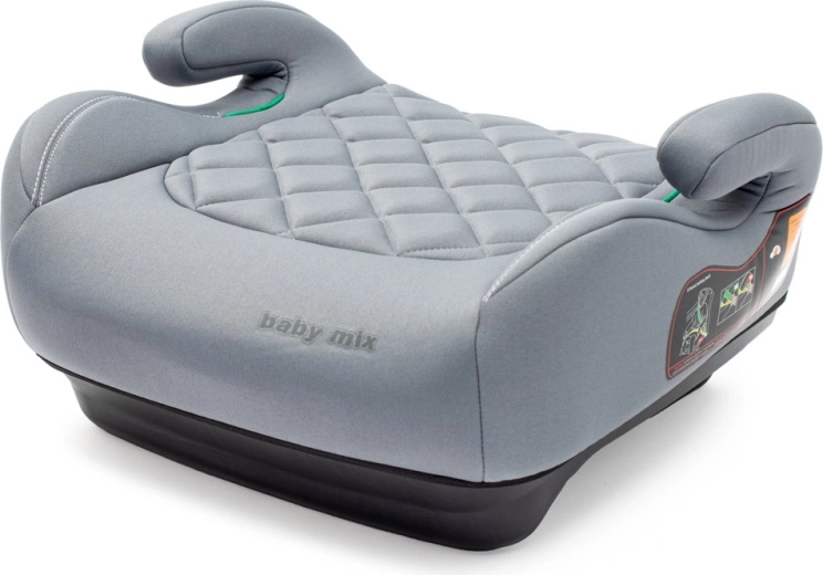 Baby Mix Hero i-Size autostoelverhoger grijs