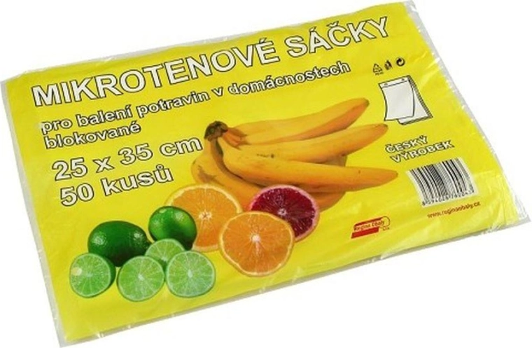 Microtene zakjes 3 l, 25 × 35 cm, 50 stuks
