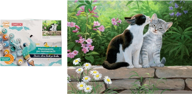 Schilderen op nummer – Kittens