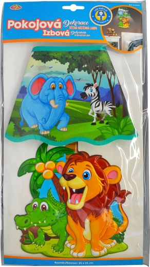 Kinder 3D wandlamp Safari