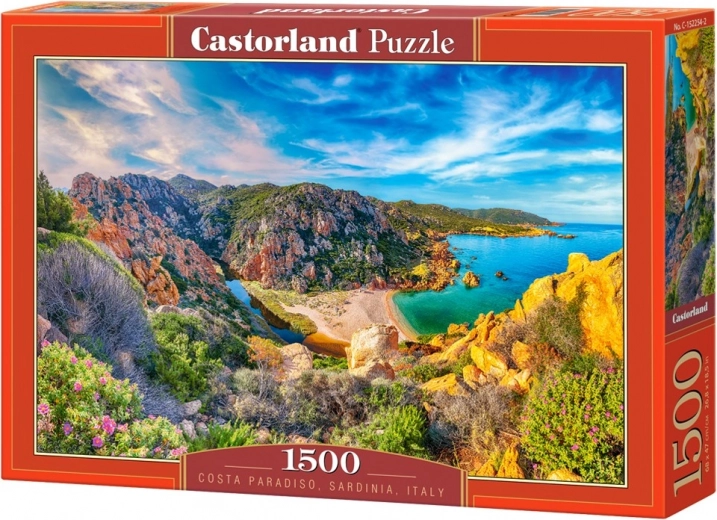 Puzzel 1500 stukjes Costa Paradiso, Sardinië, Italië