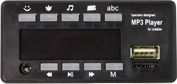 Muziekpaneel voor 24V accuvoertuig