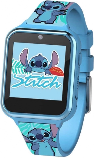 Kinder smartwatch met DISNEY Lilo & Stitch-motief, blauw