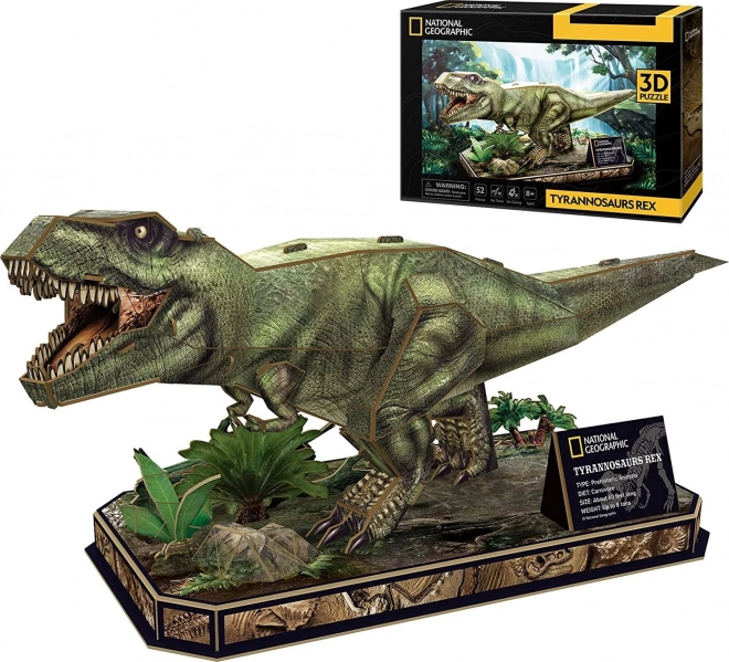 Puzzel 3D National Geographic - T-Rex