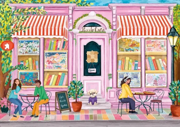 Puzzel café 1000 stukjes MAGNOLIA