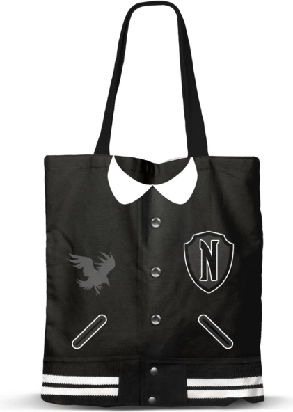 Wednesday universiteit shopper – cadeau set met pen en agenda