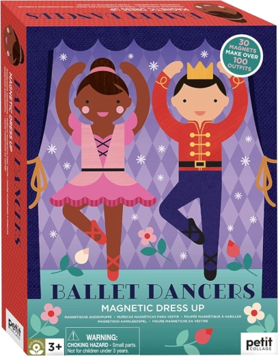 Petit Collage magnetische aankleedset voor balletdansers