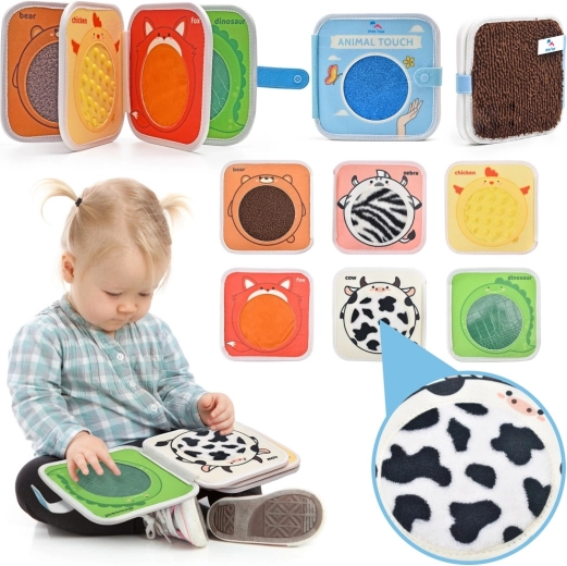 2Kids Toys sensorisch boekje dieren - 1 stuk