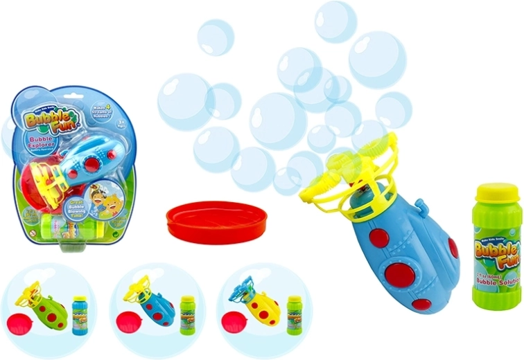 Bubble Fun bellenblaas duikboot met navulling 60 ml