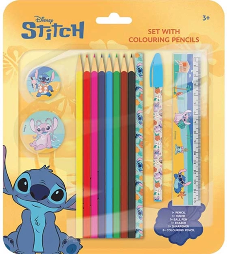 Lilo & Stitch kleurpotlodenset