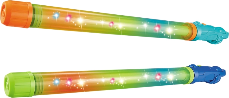 Grote waterpistool met lichteffecten, assortiment