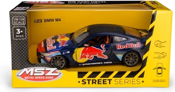 MSZ BMW M4 Red Bull-modelauto op schaal 1:23