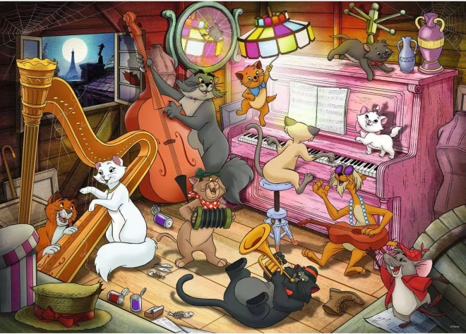 Ravensburger puzzel Disney Aristokatten 1000 stukjes