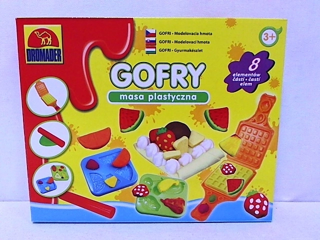 Boetseerklei wafels
