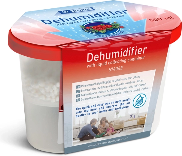 Vochtvanger met opvangbak voor vloeistof met rozengeur 500 ml