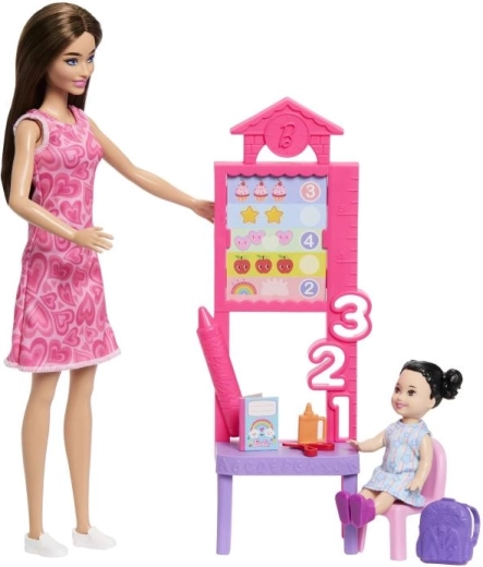 Barbie speelset lerares – klaslokaal