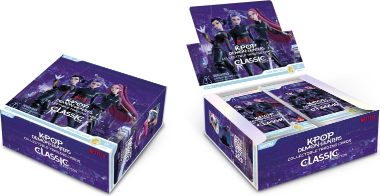 K-pop Demon Hunters Classic Edition verzamelkaarten boosterbox (20 pakjes)