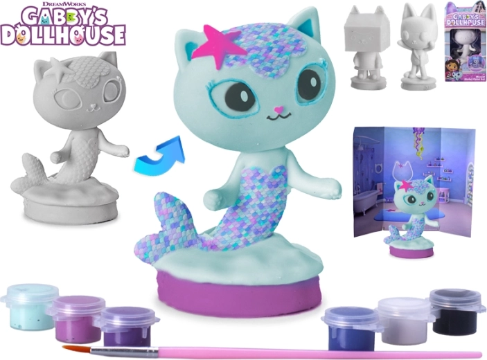 Gabby’s Poppenhuis – beschilderbare figuur met verfjes
