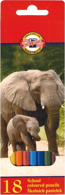 Set van 18 kleurpotloden Koh-i-noor