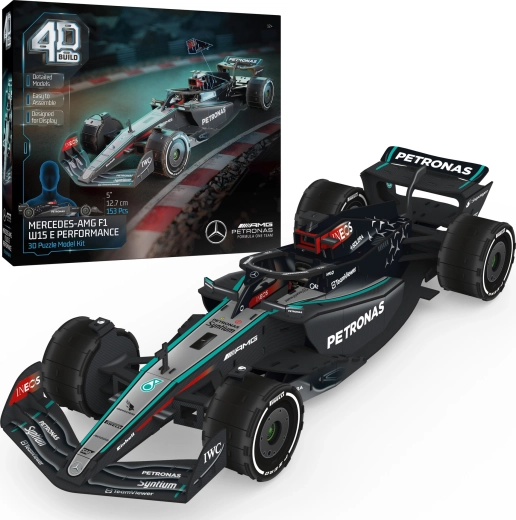 4D Build Mercedes-AMG Petronas F1 W15 E Performance 3D-puzzelmodel