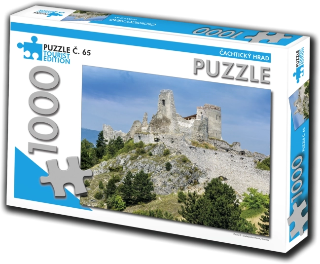 Toeristische puzzel van Kasteel Čachtice 1000 stukjes
