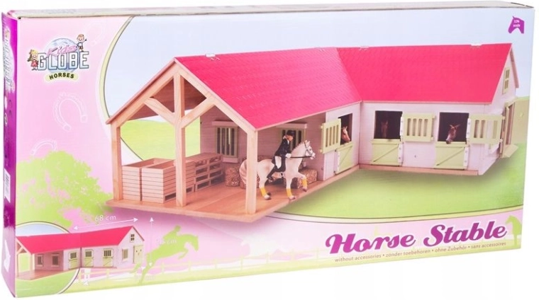 Kids Globe boerderijgebouw – paardenstal 1:24