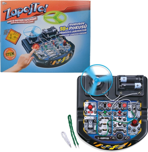 Wetenschappelijk laboratorium met ventilator en 18+ experimenten TRONEX