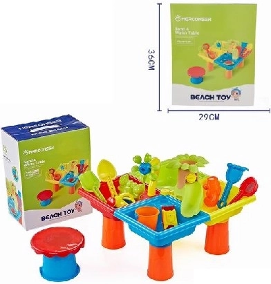 Zand- en water-speeltafel, 25-delig