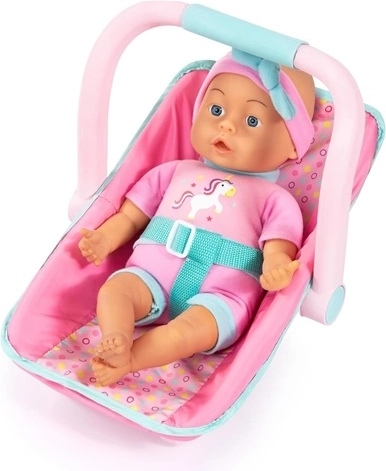 Bayer pop 33 cm met autostoeltje