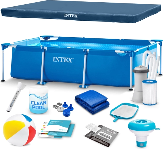 Tuinframezwembad 300 × 200 × 75 cm set INTEX