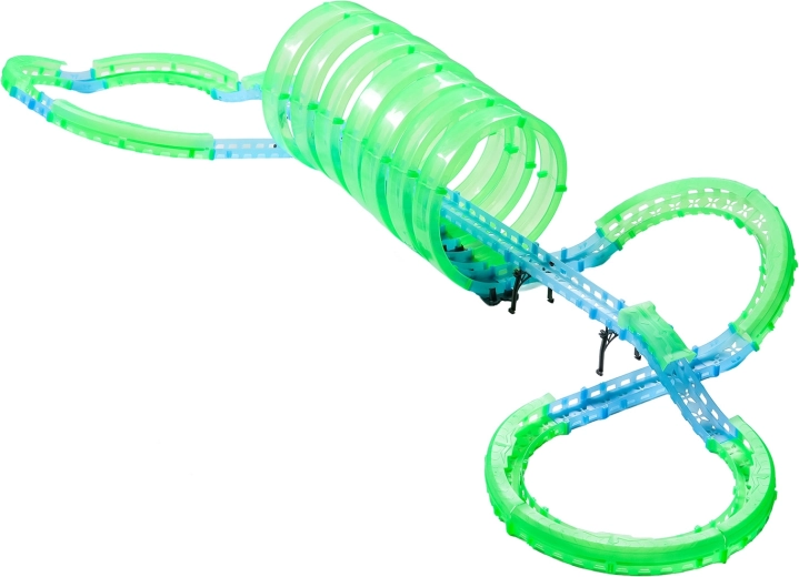 Gloeiende racebaan voor in het donker, 85 stuks