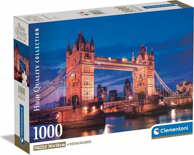 Puzzel 1000 stukjes - Tower Bridge in de nacht