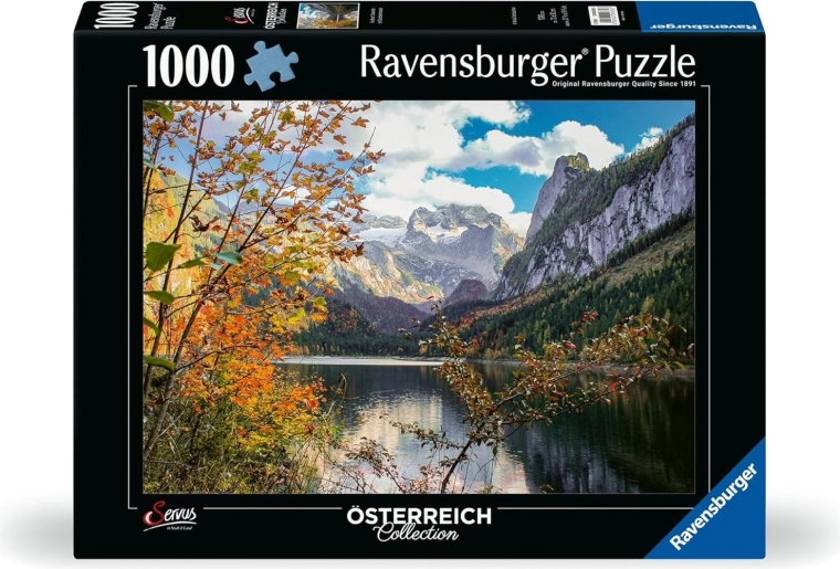 Ravensburger puzzel Gosausee-meer, Oostenrijk 1000 stukjes