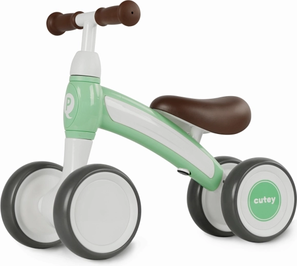 Qplay loopfiets Cutey Retro groen