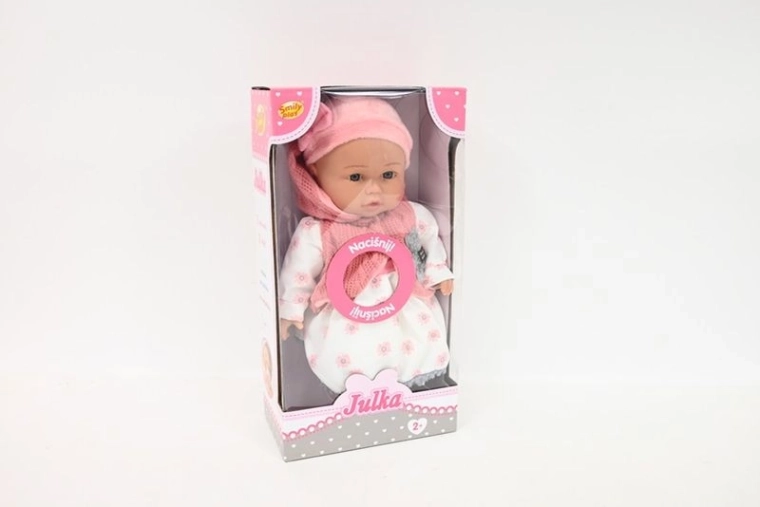 SmilyPlay Pop Julka baby 32 cm – spreekt Tsjechisch en Engels