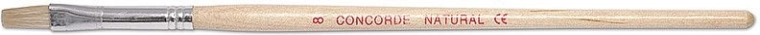 Platte kwast Concorde Natural nr. 8