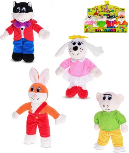 Pluchen figuurtje Čtyřlístek 16 cm - 1 stuk