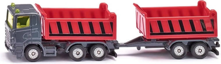 Siku kippervrachtwagen met aanhanger – serie 16