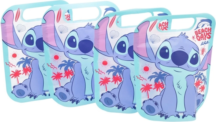 Set van 4 hersluitbare zakjes DISNEY Stitch