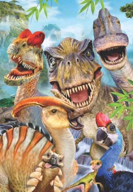 Puzzel dinosaurus-selfie 260 stukjes ANATOLIAN
