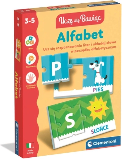 Alfabet – leuke educatieve spel voor kinderen van 3–5 jaar