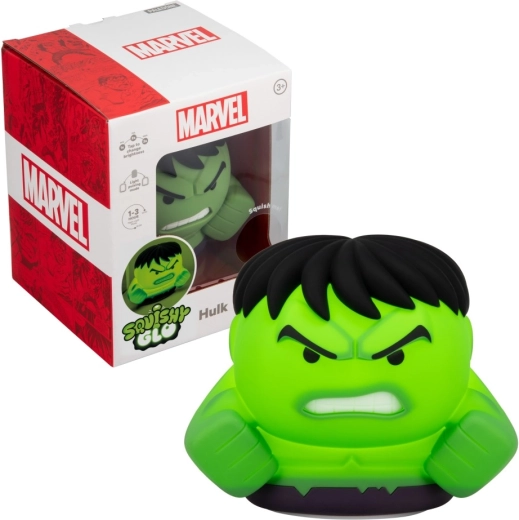 Marvel SquishyGlo Hulk – knijpbare lichtgevende figuur