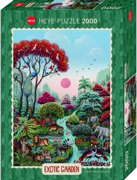 Puzzle HEYE 2000 stukjes – paradijs voor wilde dieren