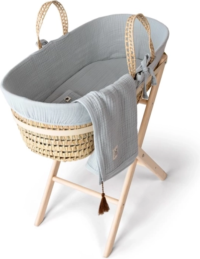 Funnababy complete Mozesmand met uitrusting Dove grey