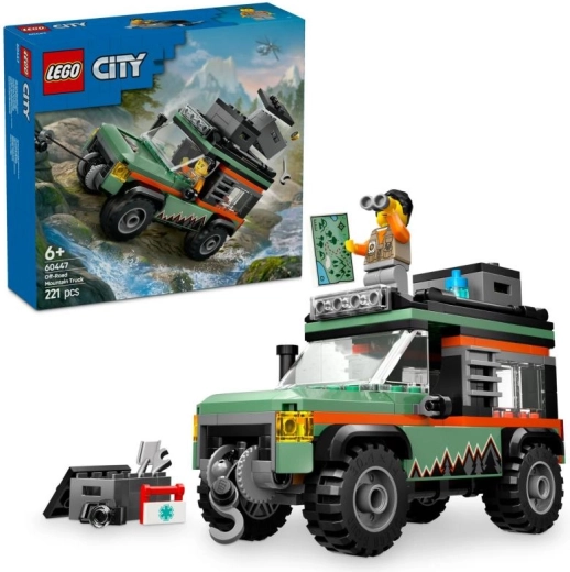 LEGO City berg 4x4 terreinvrachtwagen