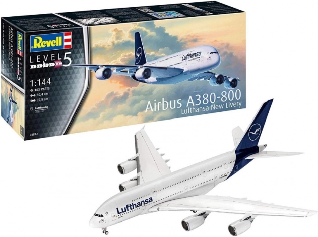 Plastic model Airbus A380-800 Lufthansa – nieuwe kleurstelling