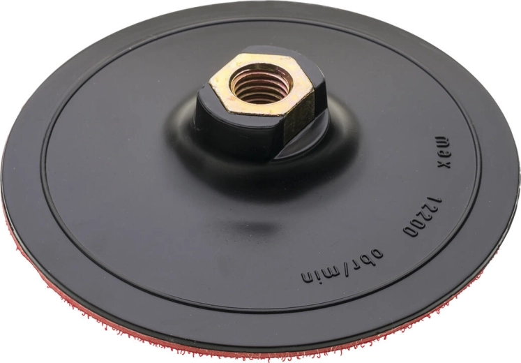 Aandrijfschijf voor schuurpapier 150 mm M14 met klittenband voor haakse slijper