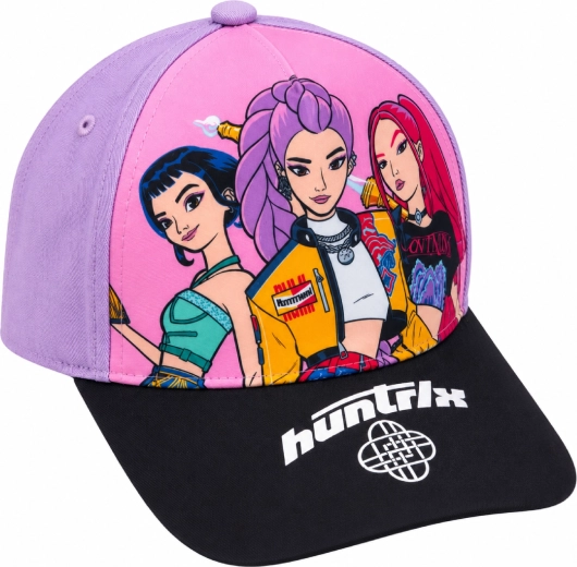 Kinderpet K-Pop Demon Hunters HUNTR/X paars-zwart