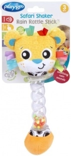 Playgro rammelaar leeuwtje met kralen